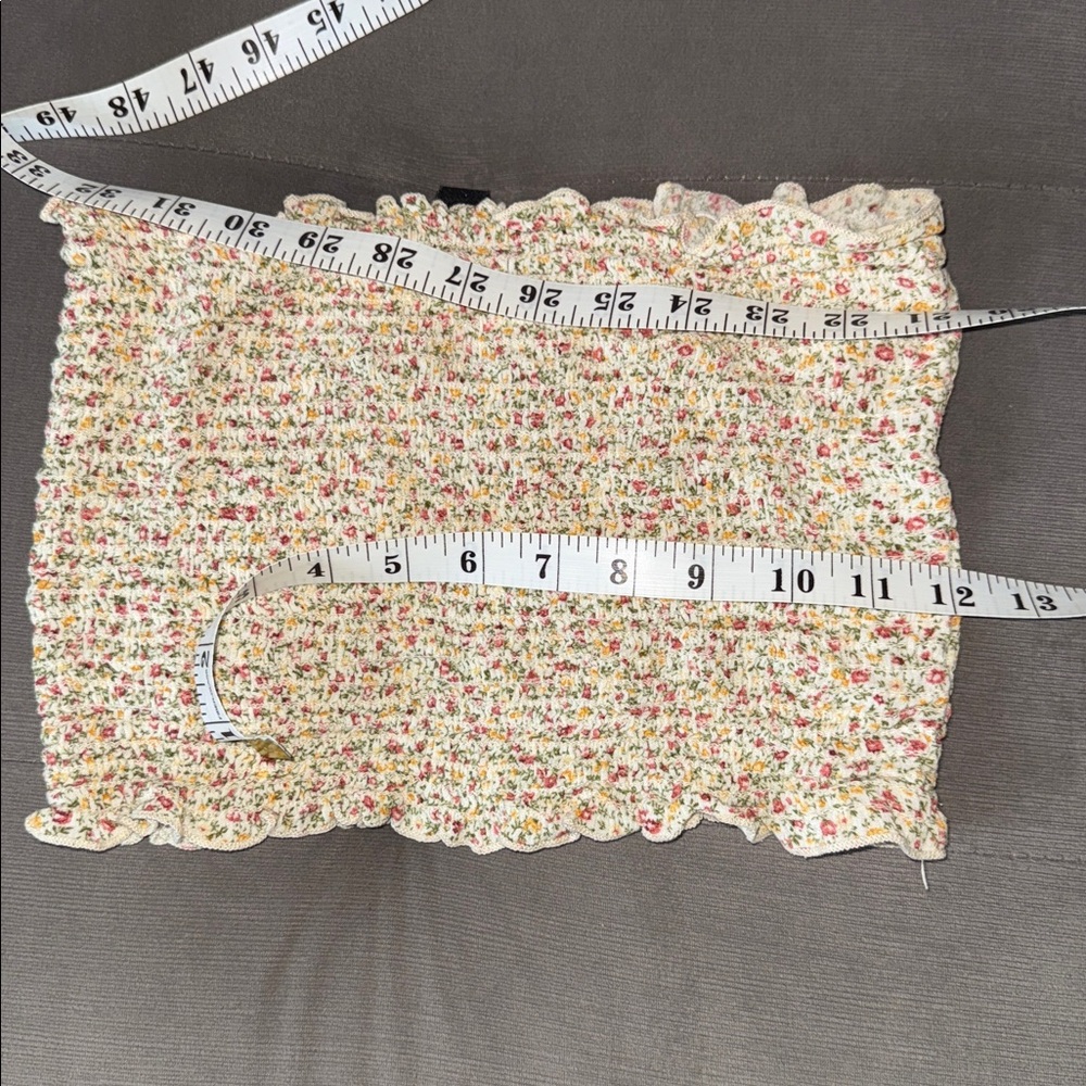 5 for $25. Bundle to Save. Windsor stretchy Smocked Top with Floral Accents